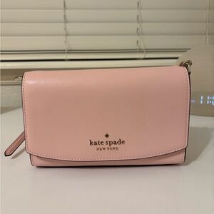 Kate Spade pink crossbody purse